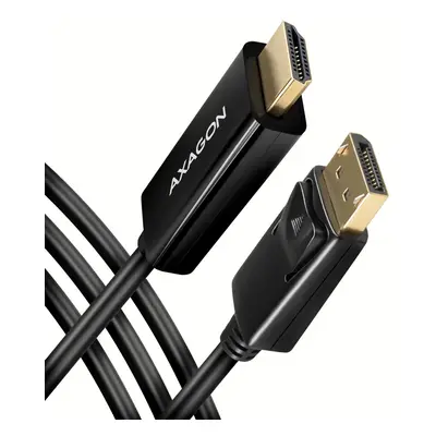 AXAGON RVD-HI14C2 Adapter aktywny DisplayPort -> HDMI 1.4, kabel 1,8m, 4K/30Hz