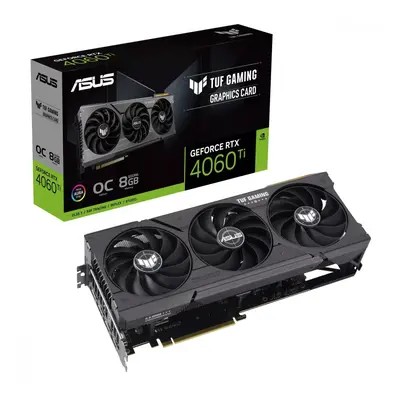 Asus Karta graficzna GeForce RTX 4060 Ti TUF Gaming OC 8GB GDDR6X 128bit DLSS 3