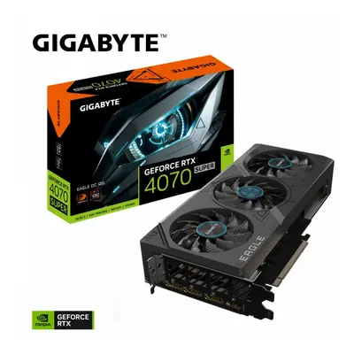 Gigabyte Karta graficzna RTX 4070 SUPER EAGLE OC 12G GDDR6X 192bit 3DP