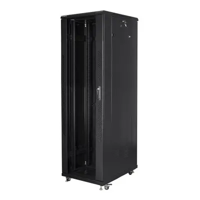 Lanberg Szafa stojąca Rack 19 42U 600x1000mm czarna FF01-6042-12B