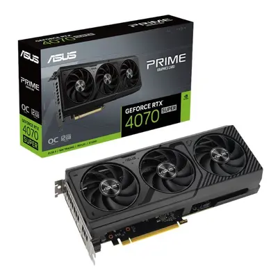 Asus Karta graficzna GeForce RTX 4070 SUPER PRIME OC 12G GDDRX6 192bit