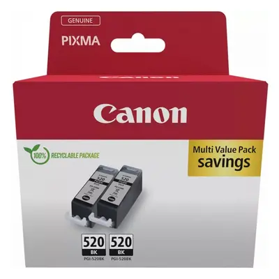 Canon Tusz PGI-520 BK TWIN 2932B019