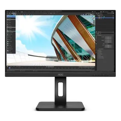 AOC Monitor U27P2 27 IPS 4k HDMI DP USB Pivot