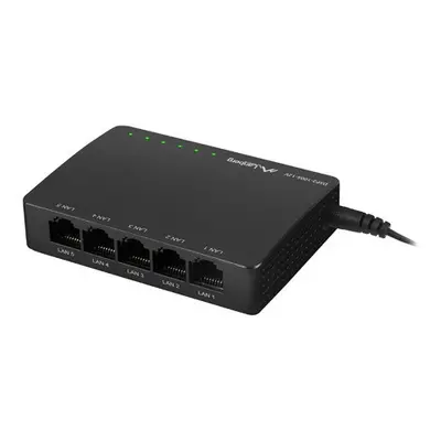 Lanberg Przełącznik 5X 1GB/S GIGABIT 12V Ethernet DSP2-1005-12V