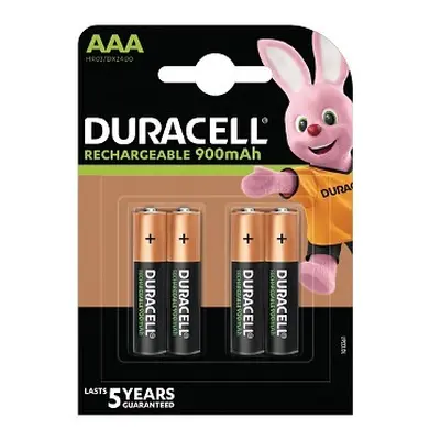 Duracell Akumulatory AAA/HR3 900mAh blister 4 sztuki