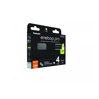 Panasonic Eneloop PRO akumulator 2500 mAh AA 4szt+pudełko