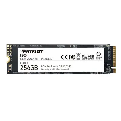 Patriot Dysk SSD P300 256GB M.2 PCIe Gen 3 x4 1700/1100