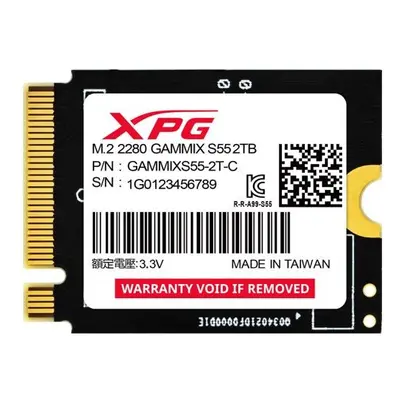 Adata Dysk SSD XPG GAMMIX S55 2TB PCIe 4x4 5/3.2GB/s M2230