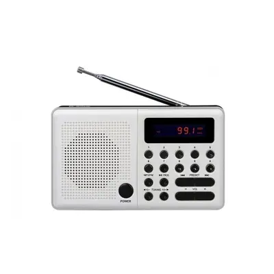 Eltra Radio Pliszka USB, FM białe