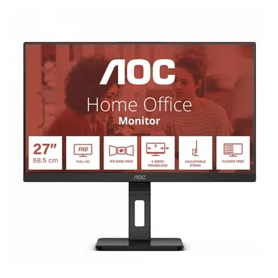 AOC Monitor 27E3QAF 27 cali IPS HDMI DP Pivot Głośniki