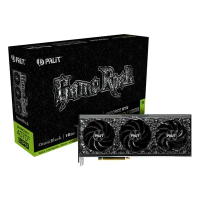 Palit Karta graficzna GeForce RTX 4070 Ti SUPER GAMER OCK OMNIBLACK 16GB 256b