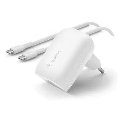 Belkin Ładowarka sieciowa BOOST CHARGE 30w USB-C PD PPS + Kabel USB-C