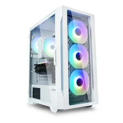 Zalman Obudowa I3 Neo TG White Mid Tower RGB 4xwentylator, biała