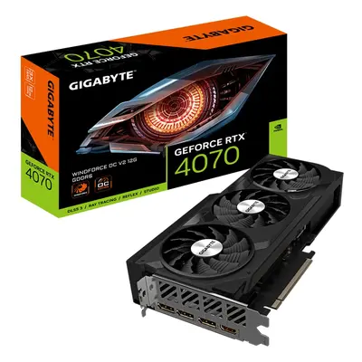 Gigabyte Karta graficzna GeForce RTX 4070 WINDFORCE OC V2 12GB GDDR6 192bit