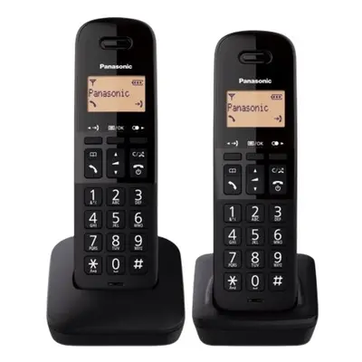 Panasonic Telefon KX-TGB612 Dect Duo czarny