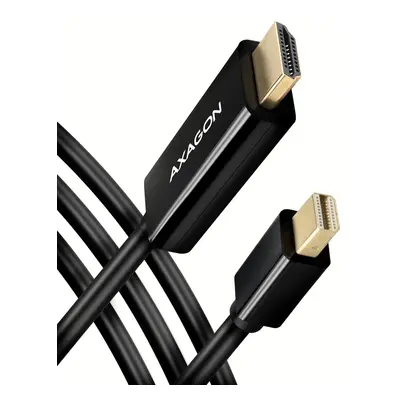 AXAGON RVDM-HI14C2 Konwerter/kabel aktywny Mini DP > HDMI 1.4 kabel 1.8m4K/30Hz