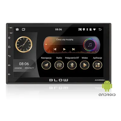 BLOW Radio samochodowe AVH-9930 2DIN 7cal GPS