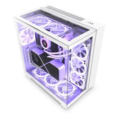 NZXT Obudowa H9 Elite z oknem Biała