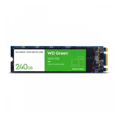 Western Digital Dysk SSD Green 240GB SATA M.2 2280 WDS240G3G0B