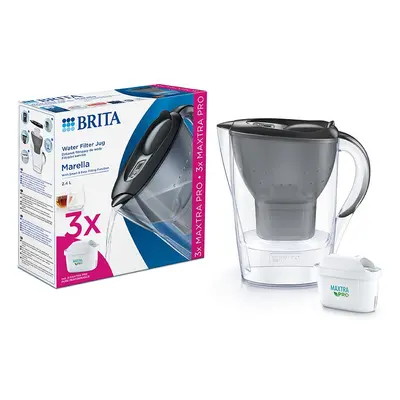 Brita Dzbanek filtrujący Marella 2,4l + 3 wkłady PRO Pure Performance