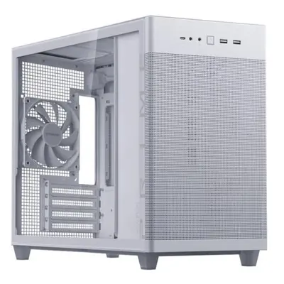 Asus Obudowa Prime AP201 Tempered Glass MicroATX biała