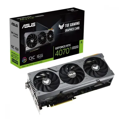 Asus Karta graficzna GeForce RTX 4070 TI SUPER 16G TUF GAMING OC GDDRX6 256bit