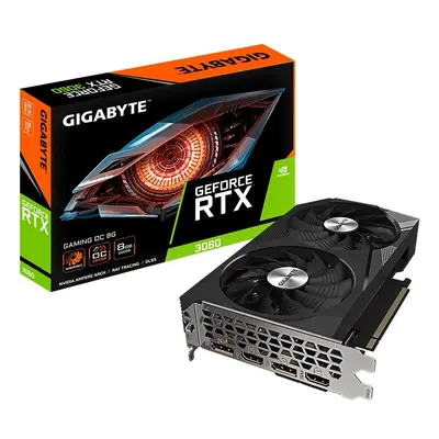 Gigabyte Karta graficzna GeForce RTX 3060 Gaming OC 8GB GDDR6 128bit 2DP/2HDMI