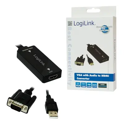 LogiLink Konwerter VGA do HDMI z audio