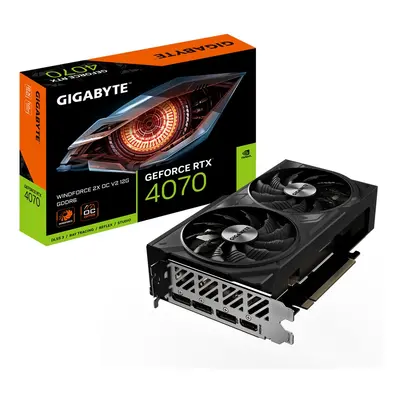 Gigabyte Karta graficzna GeForce RTX 4070 WINDFORCE 2X OC V2 12GB GDDR6 192bit