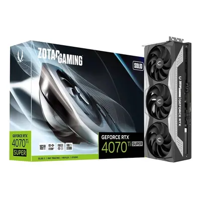 ZOTAC Karta graficzna GeFroce RTX 4070 Ti SUPER SOLID 16GB GDDR6X 256bit