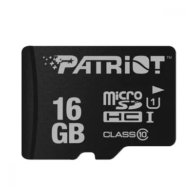 Patriot Karta pamięci MicroSDHC 16GB LX Series