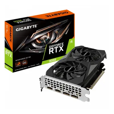 Gigabyte Karta graficzna RTX 3050 WINDFORCE OC 6 GB GDDR6 96bit 2DP/2HDMI