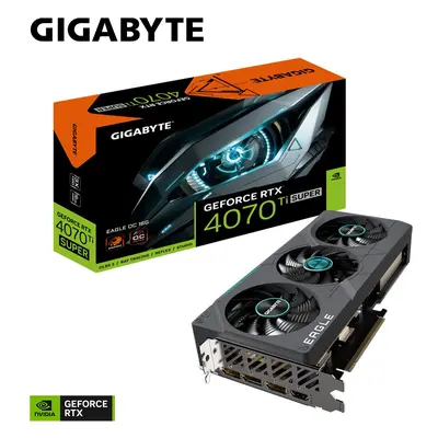 Gigabyte Karta graficzna RTX 4070 Ti SUPER EAGLE OC 16G GDDR6X 256bit 3DP