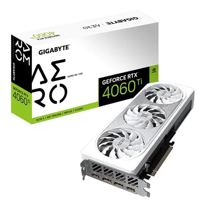 Gigabyte Karta graficzna GeForce RTX 4060 Ti Aero OC 16G GDDR6 128bit