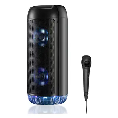 Media-Tech Głośnik PARTYBOX UNI BT MT3174 Bluetooth 5.0/Karaoke/FM/MP3/MicroSD/USB/AUX/LED/RMS 3