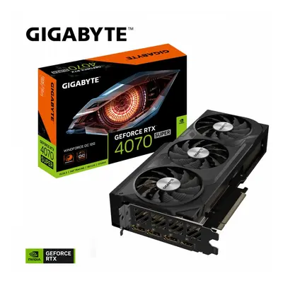 Gigabyte Karta graficzna RTX 4070 SUPER WINDFORCE OC 12G GDDR6X 192bit