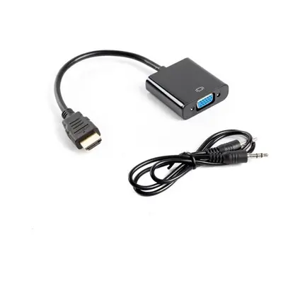 Lanberg Adapter HDMI-A (M) -> VGA (F) + audio na kablu