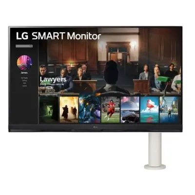 LG Electronics Monitor 32SQ780S-W 32 cale Smart 4K UHD webOS Ergo