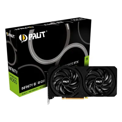 Palit Karta graficzna GeForce RTX 4060 INFINITY 2 8GB GDDR6 128bit DLSS 3