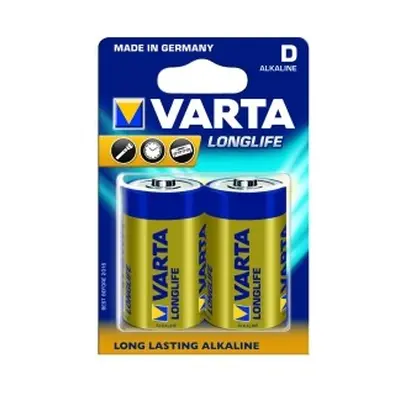 Varta Baterie alkaliczne R20 (typD)longlife 2szt.