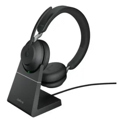 Jabra Słuchawki Evolve2 65 Stand Link380c UC Stereo czarne