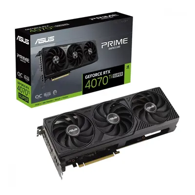 Asus Karta graficzna GeForce RTX 4070 Ti Super OC 16G Prime GDDR6X HDMI/3DP