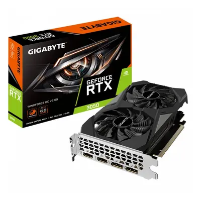 Gigabyte Karta graficzna GeForce RTX 3050 WINDFORCE OC V2 6GB GDDR6 96bit 2DP/2HDMI