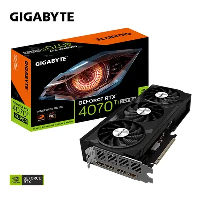 Gigabyte Karta graficzna RTX 4070 Ti SUPER WINDFORCE OC 16G GDDR6X 256bit