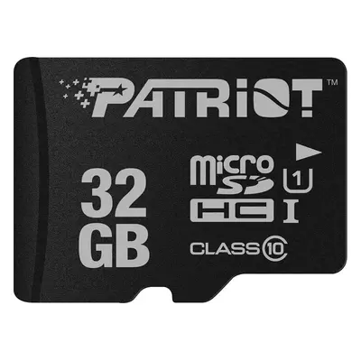 Patriot Karta pamięci MicroSDHC 32GB LX Series