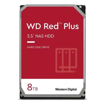 Western Digital Dysk twardy Red Plus 8TB 3,5 cala CMR 256MB/5640RPM Class