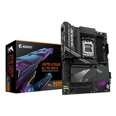 Gigabyte Płyta główna X870 A ELITE WIFI7 AM5 4DDR5 HDMI/USB-C ATX