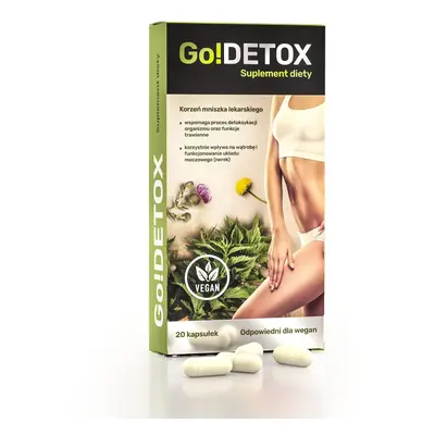 Suplement Go!Detox 20 kapsułek Noble Health