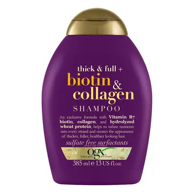 Szampon z biotyną i kolagenem 385 ml OGX Thick & Full + Biotin & Collagen