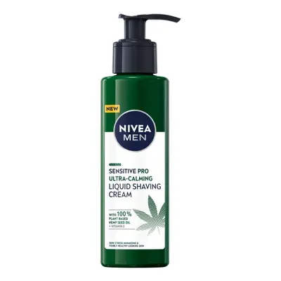 Men Sensitive Pro Ultra-Calming płynny krem do golenia 200ml Nivea